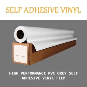 Klè pwòp adezif Vinyl Film